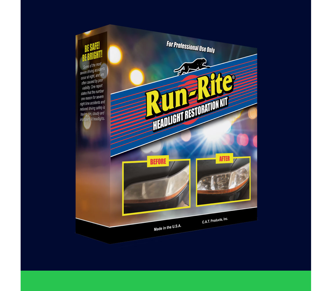 Run-Rite Headlight Resurfacing Kit - Brush On